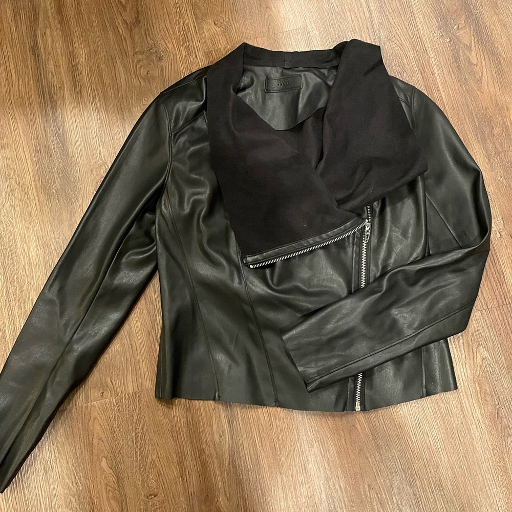 BlankNYC Faux Leather Moto Jacket